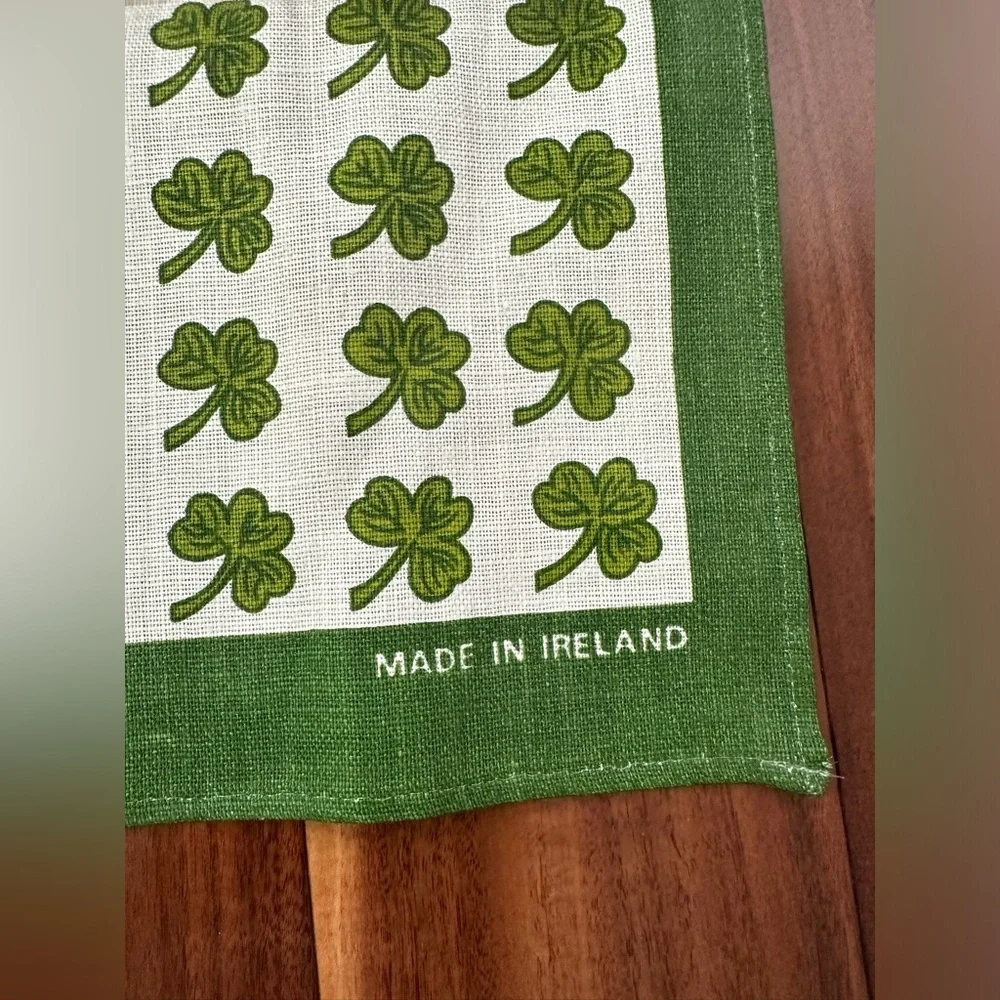 I LOVE IRELAND 🇮🇪 IRISH LINEN MADE IN IRELAND 29” x 17”